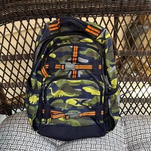 Pottery Barn Kids Dino Camo “Small” Bookbag